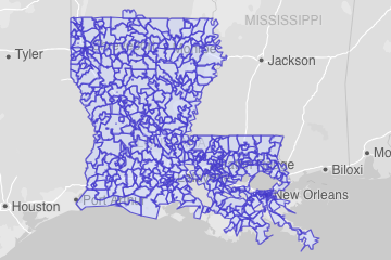 Louisiana ZIP Codes