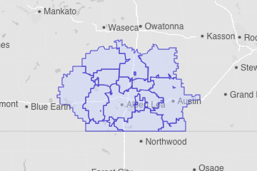 Freeborn County, MN ZIP Codes