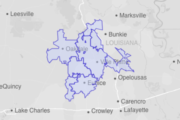 Evangeline Parish, LA ZIP Codes