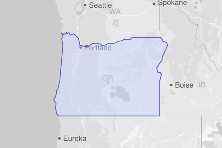 Oregon Counties – KML Boundary File Download (Free)