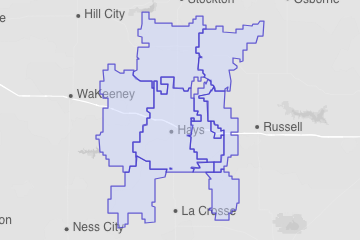 Ellis County, KS ZIP Codes