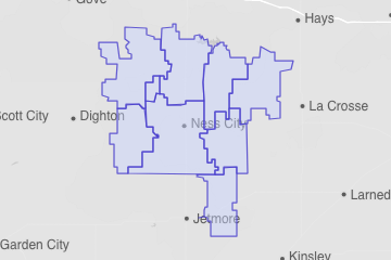 Ness County, KS ZIP Codes