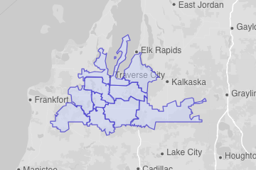 Grand Traverse County, MI ZIP Codes