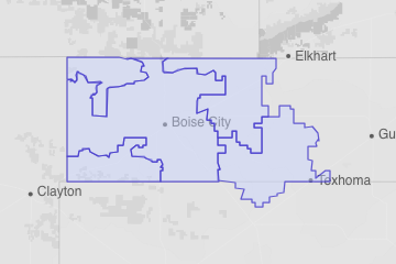 Cimarron County, OK ZIP Codes