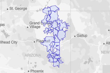 Navajo County, AZ ZIP Codes