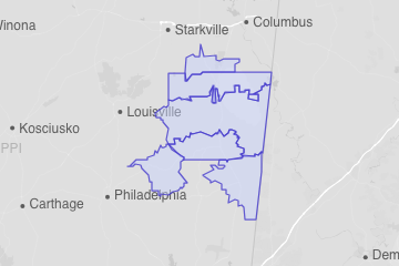 Noxubee County, MS ZIP Codes