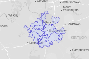 Hardin County, KY ZIP Codes