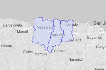 Vega Alta Municipio, PR ZIP Codes