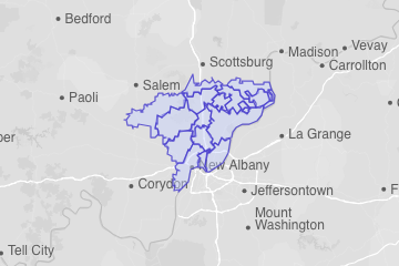 Clark County, IN ZIP Codes