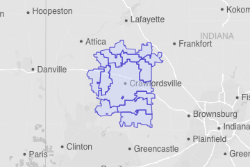 Montgomery County, IN ZIP Codes