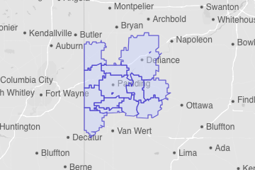 Paulding County, OH ZIP Codes