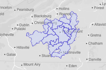 Franklin County, VA ZIP Codes