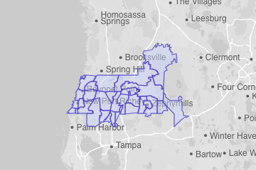Pasco County, FL ZIP Codes