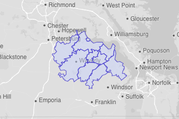 Surry County, VA ZIP Codes