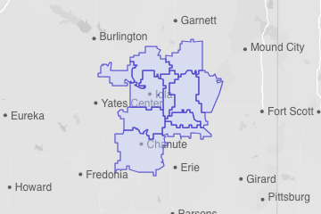 Allen County, KS ZIP Codes