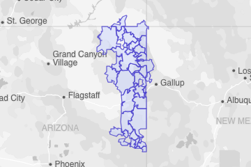 Apache County, AZ ZIP Codes