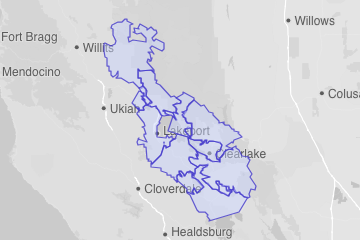 Lake County, CA ZIP Codes