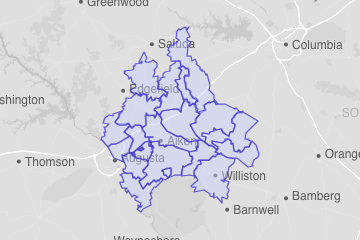 Aiken County, SC ZIP Codes