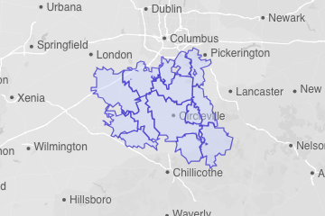 Pickaway County, OH ZIP Codes