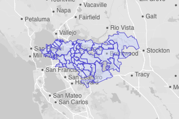 Contra Costa County, CA ZIP Codes