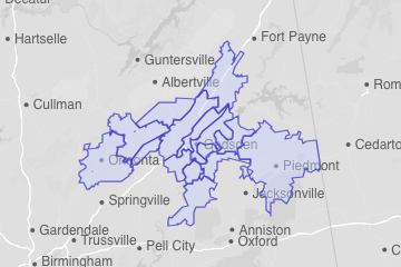 Etowah County, AL ZIP Codes