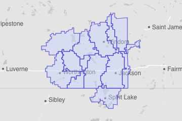 Jackson County, MN ZIP Codes