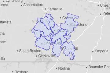 Lunenburg County, VA ZIP Codes