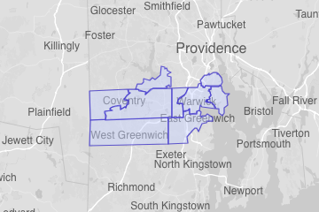 Kent County, RI ZIP Codes