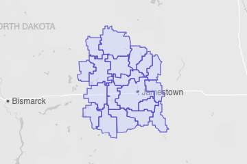 Stutsman County, ND ZIP Codes