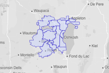 Winnebago County, WI ZIP Codes