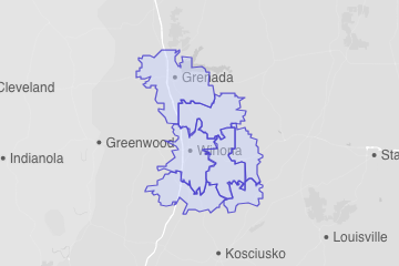 Montgomery County, MS ZIP Codes