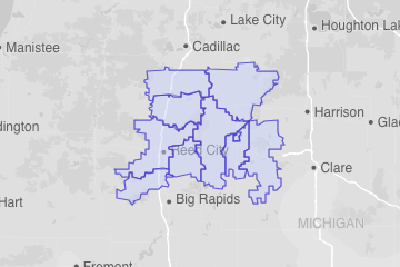 Osceola County, MI ZIP Codes
