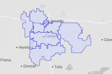Randall County, TX ZIP Codes