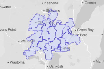 Outagamie County, WI ZIP Codes