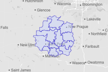 Le Sueur County, MN ZIP Codes