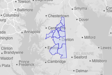 Caroline County, MD ZIP Codes