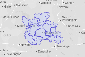 Coshocton County, OH ZIP Codes