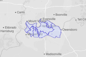 Henderson County, KY ZIP Codes
