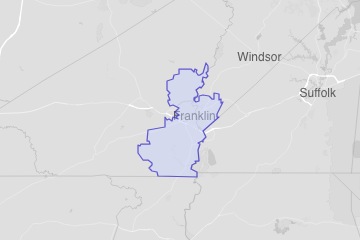 Franklin city, VA ZIP Codes