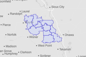 Thurston County, NE ZIP Codes