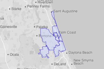 Flagler County, FL ZIP Codes