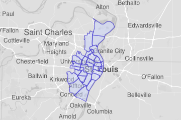St. Louis city, MO ZIP Codes