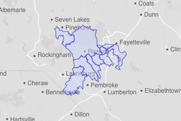 Hoke County, NC ZIP Codes