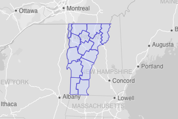 Vermont Counties