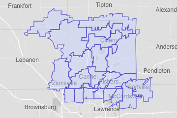 Hamilton County, IN ZIP Codes
