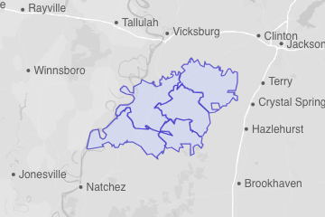 Claiborne County, MS ZIP Codes
