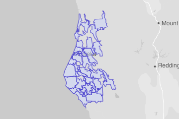 Humboldt County, CA ZIP Codes