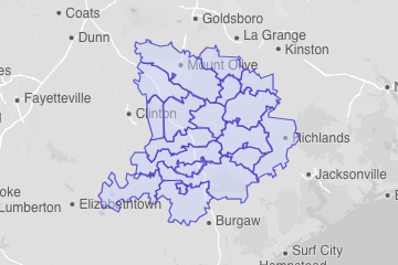 Duplin County, NC ZIP Codes