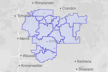 Langlade County, WI ZIP Codes