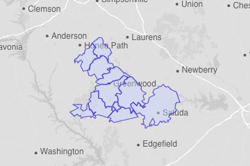 Greenwood County, SC ZIP Codes